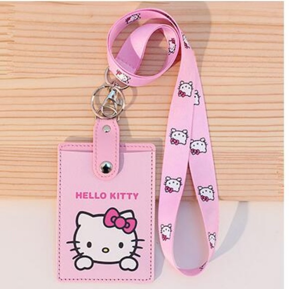 Hello Kitty Lanyard ID Card Holder - Picture 1 of 4